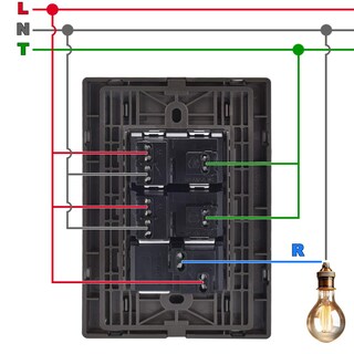 Foto 4 | Foto 4 | Placa Con Apagador Y Doble Contacto Ventdepot Mxioo-003 3 Piezas Plateado
