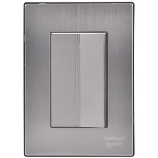 Foto 1 | Foto 1 | Placa De Pared Ventdepot Mxioa-001 1 Pieza Plateado