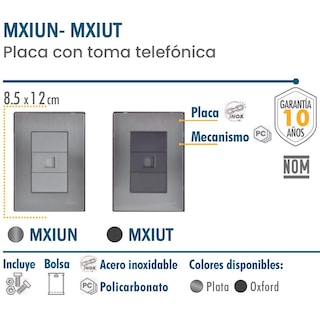 Foto 3 | Foto 3 | Placa De Pared Ensamblada Ventdepot Mxiut-003 3 Piezas Plateado