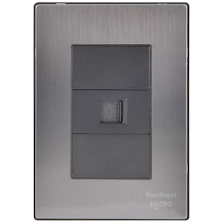 Foto 1 | Foto 1 | Placa De Pared Ventdepot Mxiut-001 1 Pieza Plateado