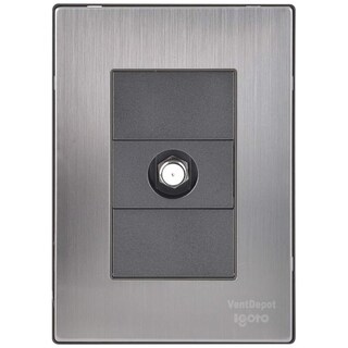 Foto 1 | Foto 1 | Placa De Pared Ventdepot Mxiin-001 1 Pieza Plateado