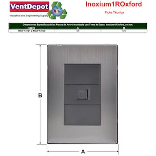 Foto 5 | Foto 5 | Módulo Rj45 Ventdepot Mxifr-006 10 Piezas Plateado