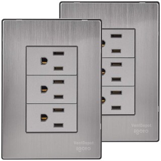 Foto 1 | Foto 1 | Placa Armada Ventdepot Mxios-002 2 Piezas Plateado