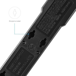 Foto 5 | Foto 5 | Protector Contra Sobretensiones Power Strip Kmc Paquete De 10 Con 6 Enchufes Y Cable De 2 Pies - Venta Internacional.