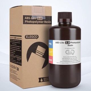 Foto 3 | Foto 3 | Impresora 3d De Resina Elegoo Mejorada, Tipo Abs, 1 Kg, Gris, 405 Nm - Venta Internacional.