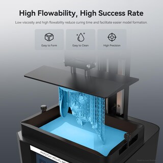 Foto 3 | Foto 3 | Impresora 3d De Resina Anycubic Abs Like Pro 2 De 1 Kg, Color Azul - Venta Internacional.