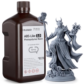 Foto 1 | Foto 1 | Impresora 3d De Resina Elegoo Tipo Abs 3.0 405 Nm, Curado Por Uv, 2 Kg, Gris - Venta Internacional.
