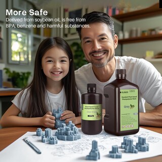 Foto 5 | Foto 5 | Impresora 3d De Resina Elegoo Standard A Base De Plantas 1 Kg Gris 405 Nm - Venta Internacional.