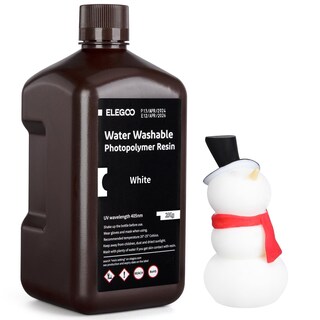 Foto 1 | Foto 1 | Impresora 3d De Resina Elegoo Lavable Con Agua 2 Kg Color Blanco 405 Nm - Venta Internacional.