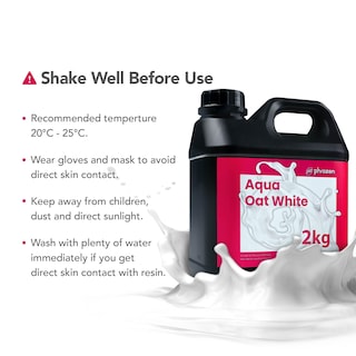 Foto 5 | Foto 5 | Resina De Impresión 3d Phrozen Aqua 405 Nm Curado Por Uv 2 Kg Avena Blanca - Venta Internacional.