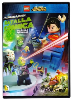 Foto 1 | Foto 1 | Película Dvd Liga De La Justicia Batalla Cosmica Lego Dc WARNER