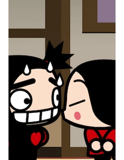 Foto 2 | Foto 2 | Pucca: Beso Fantasma Seríe De Televisión En Dvd Con Llavero Pucca