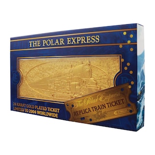 Foto 2 | Foto 2 | Billete Coleccionable Fanattik The Polar Express Chapado En Oro De 24 Quilates - Venta Internacional.