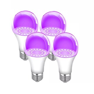 Foto 1 | Foto 1 | Foco Luz Negra Led Uv Fluorescente Para Fiesta 9w 4 Piezas Eo Safe Imports Esi-17724 Púrpura