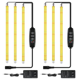 Foto 1 | Foto 1 | Tiras De Luz Led Para Cultivo De Plantas Ipower, 40 W, Espectro Completo, 3 Tubos - Venta Internacional.