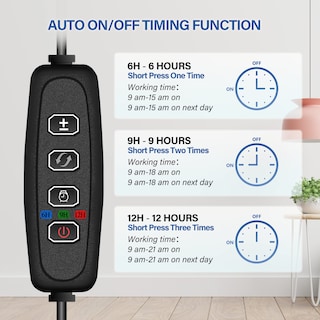 Foto 4 | Foto 4 | Luz Led De Cultivo Ipower 21 De Espectro Completo Para Plantas De Interior, Paquete De 2 - Venta Internacional.