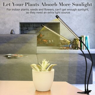 Foto 7 | Foto 7 | Lámpara De Cultivo De Plantas Clip Ipower De Espectro Completo Con 84 Led - Venta Internacional.