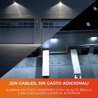 Foto 3 | Foto 3 | Lámpara Solar Led Tecnolite 40w Luz Día Sensor De Movimiento