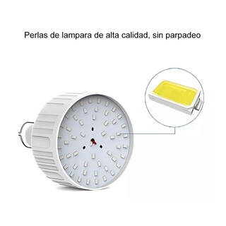 Foto 4 | Foto 4 | Focos Led Portátiles Recargables Eo Safe Imports ESI-8117 color Blanco 40w 6 Piezas