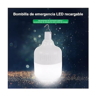 Foto 5 | Foto 5 | Focos Led Portátiles Recargables Eo Safe Imports ESI-8117 color Blanco 40w 6 Piezas