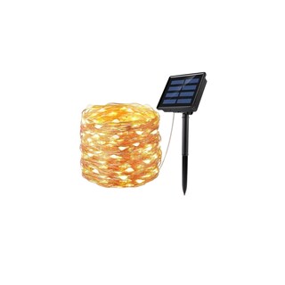Foto 1 | Foto 1 | Led Solar Cadena Luces Exterior 20 M BELUG Blanco Cálido