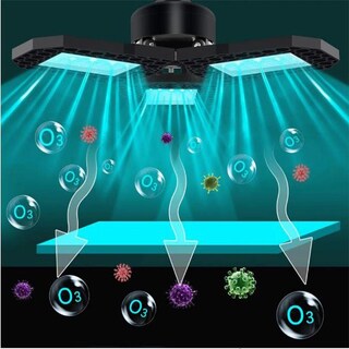 Foto 2 | Foto 2 | Luminaria Led De Cultivo Espectro Ventdepot Mxhbu-001 1pieza Negro