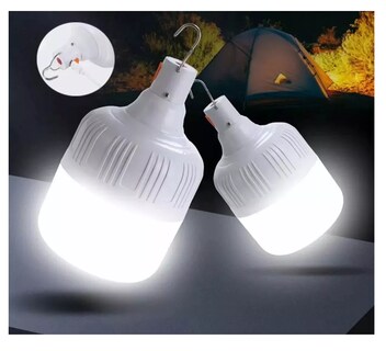 Foto 5 | Foto 5 | Lámpara Foco Led Portatil Recargable 2 Piezas