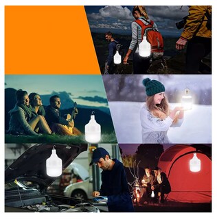 Foto 5 | Foto 5 | Foco Grande Recargable 200w De Excelente Potencia 6-8 Horas Blanco