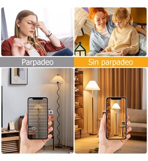 Foto 3 | Foto 3 | Lampara Foco Vintage Led Ahorrador E27 A60 10w 10pcs