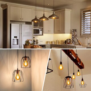 Foto 4 | Foto 4 | Lampara Foco Vintage Led Ahorrador E27 A60 6w 10pcs Aigostar