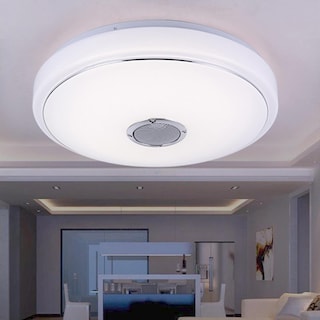 Foto 2 | Foto 2 | Lámpara De Techo Con Altavoz Led Bluetooth De Montaje Empotrado, 30 W - Venta Internacional.