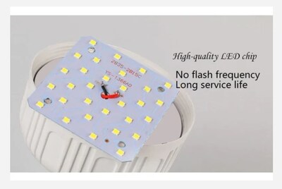 Foto 5 | Foto 5 | Bombilla Led Ecológica De 20 W, E27, 6000 K, Luz Fría, 220 V - Venta Internacional.