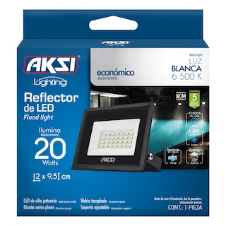 Foto 4 | Foto 4 | Pack De 4 Reflectores Led Aksi 20w Ip65 Luz Blanca