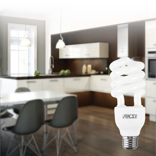 Foto 3 | Foto 3 | Pack De 10 Focos Ahorradores Aksi 23w Espiral Base E27 Luz Blanca