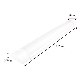 Foto 2 | Foto 2 | Pack De 4 Luminarios Led Aksi 36w De Sobreponer Ip65 120 Cm Luz Blanca