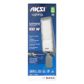 Foto 5 | Foto 5 | Luminario Suburbano Aksi Led Plano Aluminio 100w