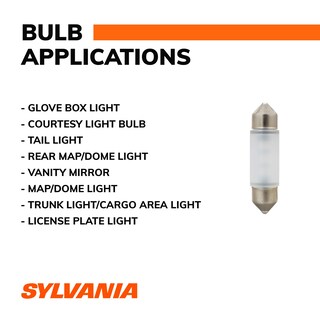 Foto 7 | Foto 7 | Bombilla Led Sylvania 6418, 36 Mm, Tamaño Festoon, Color Blanco Brillante, Tamaño Mini - Venta Internacional.