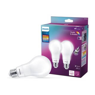 Foto 1 | Foto 1 | Bombilla Led Philips A21 De 12 W = 100 W, 1600 Lm, 5 Tonos, Paquete De 2 - Venta Internacional.