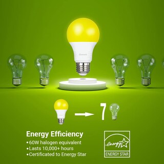 Foto 4 | Foto 4 | Bombillas Led Dewenwils Outdoor A19, 9 W, 600 Lm, 2400 K, Paquete De 4 - Venta Internacional.