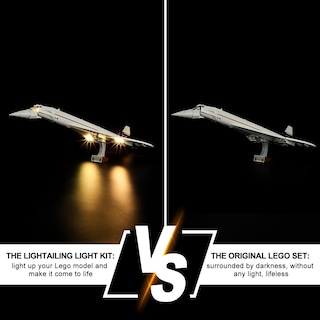Foto 7 | Foto 7 | Kit De Iluminación Lightailing Para Bloques De Construcción Lego 10318 Concorde - Venta Internacional.