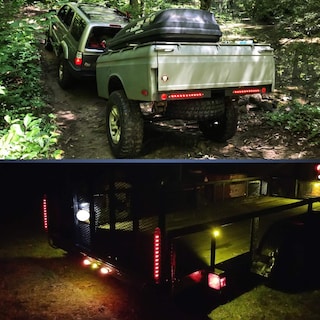 Foto 7 | Foto 7 | Barra De Luces Nilight Para Remolque, 16 Pulgadas, 11 Led, Roja, 2 Unidades - Venta Internacional.