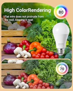 Foto 5 | Foto 5 | Bombilla Led Dewenwils A19 14 W 1500 Lm 3000 K E26, Paquete De 8 - Venta Internacional.
