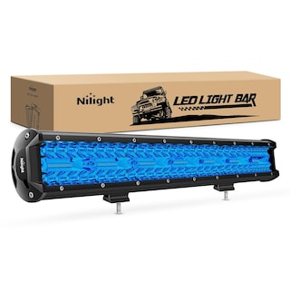 Foto 1 | Foto 1 | Barra De Luces Led Nilight De 20 Pulgadas, Azul, Triple Fila, 420 W, Spot & Flood - Venta Internacional.