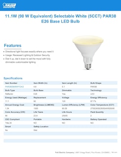 Foto 7 | Foto 7 | Bombilla Led Feit Electric 90 W 1000 Lm 2 Piezas- Venta Internacional