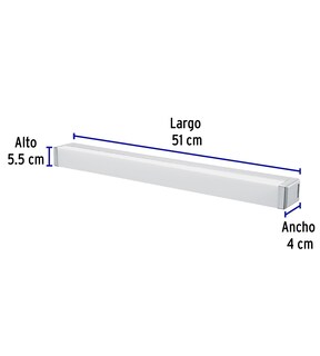 Foto 2 | Foto 2 | Luminario Led De Pared Para Baño 10w 4000k Barra Volteck