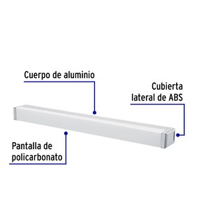 Foto 3 | Foto 3 | Luminario Led De Pared Para Baño 10w 4000k Barra Volteck