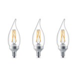 Bombilla Led Philips Transparente Regulable Efecto De Brillo Cálido 6 6 W - Venta Internacional.