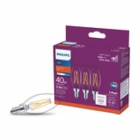Bombillas Led Philips B11 De 3 3 W = 40 W 300 Lm 2700 K E12 Paquete De 3 - Venta Internacional.
