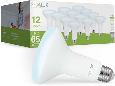 Foto 1 | Foto 1 | Focos Led Sigalux Br30 10 W 650 Lúmenes 5000 K E26 Paquete De 6 - Venta Internacional.