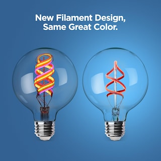 Foto 3 | Foto 3 | Bombilla Led Inteligente Con Filamento En Forma De Globo Feit Electric G30 G3060/rgbw - Venta Internacional.